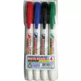 Маркеры для доски, 4 цвета