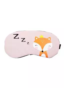 Маска для сна Спящая Лиса Zzz (пакет)