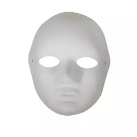 Маска из папье-маше Целое лицо (11051301)