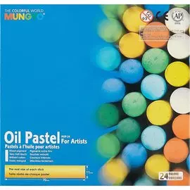 Масляная пастель «Mungyo», 24 цвета