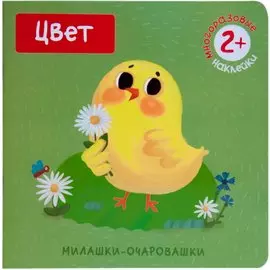 Цвет (Книжка с наклейками)