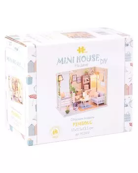 Mini House DIY. "На даче" (17х11,5х13,5см)