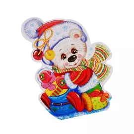 Мини-плакат "Белый мишка"