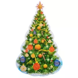 Мини-плакат "Елочка новогодняя"