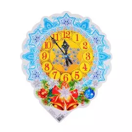 Мини-плакат "Новогодние часы"