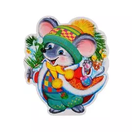 Мини-плакат вырубной "Мышонок"