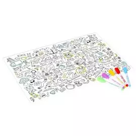 Многоразовая раскраска «Учим алфавит»