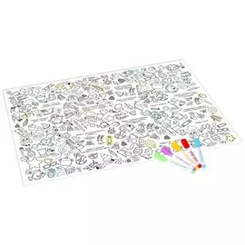 Многоразовая раскраска «Веселый счет»