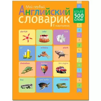 Мой первый английский словарик в картинках