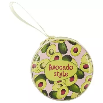 Монетница на молнии Авокадо (7см) (металл) (ПВХ бокс)