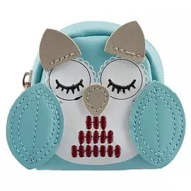 Сумочка-рюкзачок на молнии Сова (8 см) (ПВХ бокс) (12-11583-GJ-547)