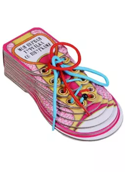 Моя первая туфелька со шнурками