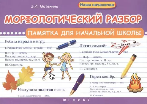 Морфологический разбор:памятка для начал.школы