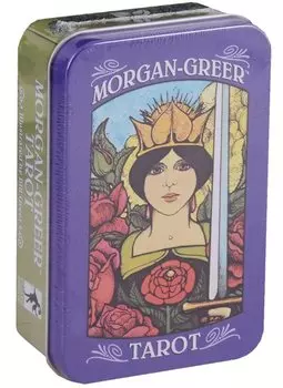 Таро Аввалон, Morgan-Greer Tarot Моргана-Грира Таро (карты на англ. яз. в жестяной коробке) (ПИ)