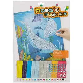 Мозаика EVA конверт Дельфины