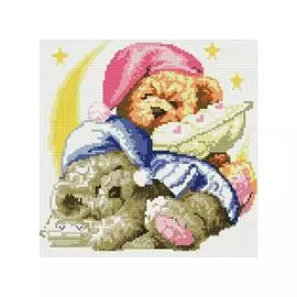 Мозаика на подрамнике. Два медвежонка (250-ST-S)