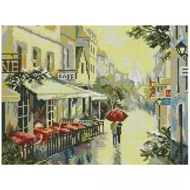 Мозаика на подрамнике. Прогулка по улицам Парижа (339-ST-S)