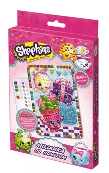 Мозаика. Шопкинс. Веселая компания