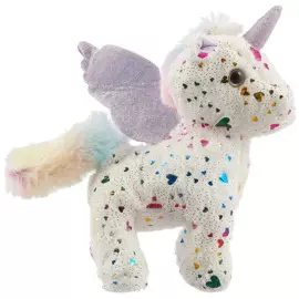 Единорог с блестками в цветной коробке