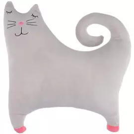 Мягкая игрушка «Котик с закрытыми глазками», 36 х 38 см