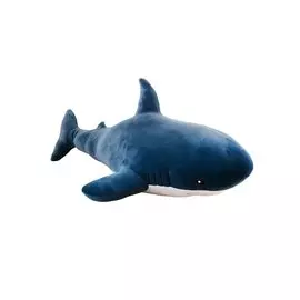 Мягкая игрушка "Акула", синяя, 60 х 35 см
