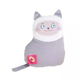 Мягкая игрушка "Кошка Сима серая"