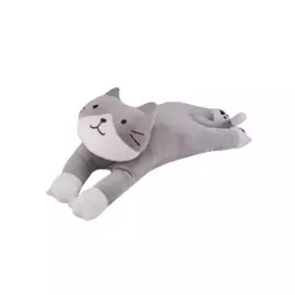 Мягкая игрушка "Кот серый на животе", 60 см