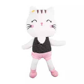 Мягкая игрушка Котик, в одежках танцует, 33см (в асс.)