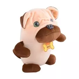 Мягкая игрушка "Мопс светлый"