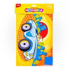 Набор для творчества LORI Мягкая мозаика. Большой набор "Машинка" Кэ-009