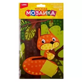 LORI/ЛОРИ Мягкая мозаика Белочка