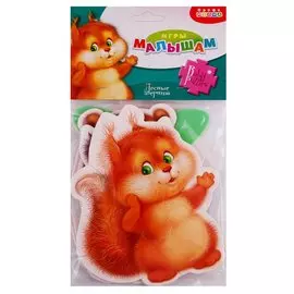 Мягкие пазлы "Лесные зверята"