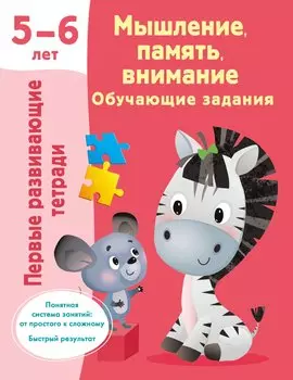 Мышление, память, внимание. Обучающие задания. 5-6 лет