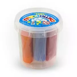 Тесто для лепки,LORI Пластишка. Набор №1, 7цв. по 12гр.