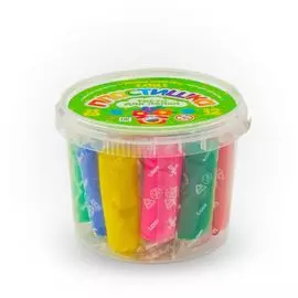 Тесто для лепки,LORI Пластишка. Набор №3, 12цв. по 24гр.