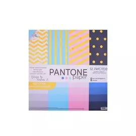 Набор бумаги для скрапбукинга с фольгированием "Pantone paper"