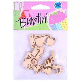 Набор декоративных элементов "Мои любимые игрушки"