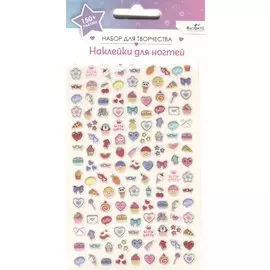 Набор детских наклеек для ногтей. Дерзкие