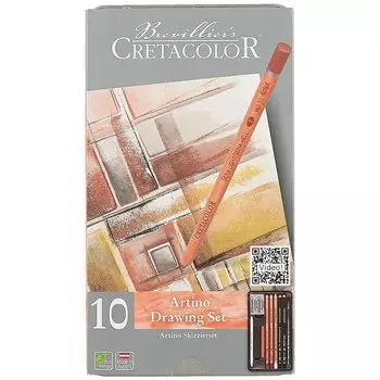 Набор для эскизов «Artino», 10 предметов