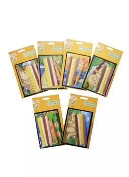 Набор д/творч. Картинка из пряжи (95245) (картинка-гравюра+штихель+нити пряжи/4шт) (Color Puppy) (в ассорт.) (5+) (упаковка)