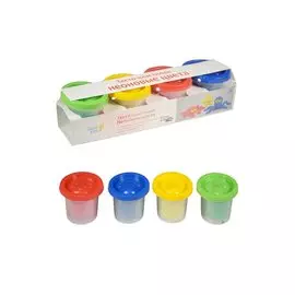 Набор для творчества GENIO KIDS-ART Тесто-пластилин. Неоновые цвета