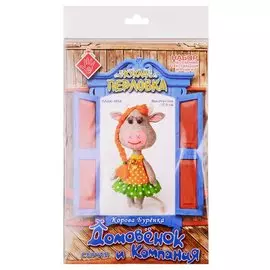 Набор для создания текстильной игрушки "Корова Буренка"