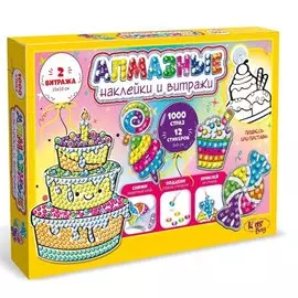 Алмазные наклейки и витражи. Сладкая сказка LN0039