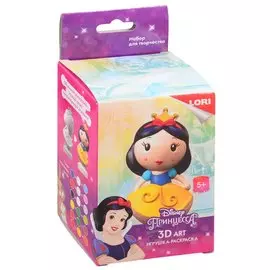 Набор для творчества LORI Игрушка-раскраска Disney Белоснежка