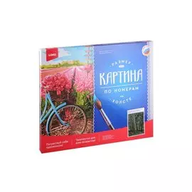 Набор для творчества LORI. Картина по номерам на холсте "Березовая роща"