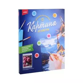 Набор для творчества LORI. Картина по номерам "Любимые цветы", 40 х 50 см