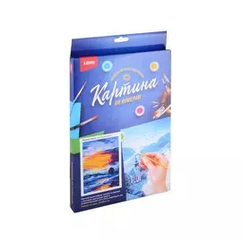 Набор для творчества LORI. Картина по номерам "Морской пейзаж"