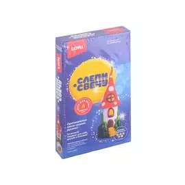 Набор для творчества LORI. Слепи свечу "Домик-грибок"