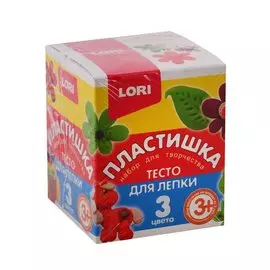 Тесто для лепки. Пластишка. Набор №16, 3цв. по 70 гр.