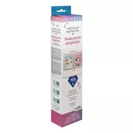 Набор для творчества ORIGAMI/Оригами Алмазные узоры. Серия Кошачье настроение. Love. 30*40см арт. 06104